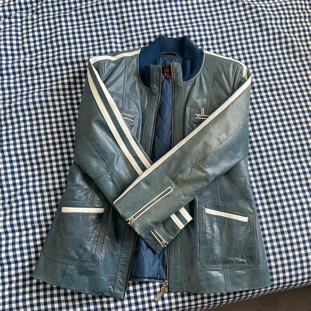 Danier genuine leather moto jacket